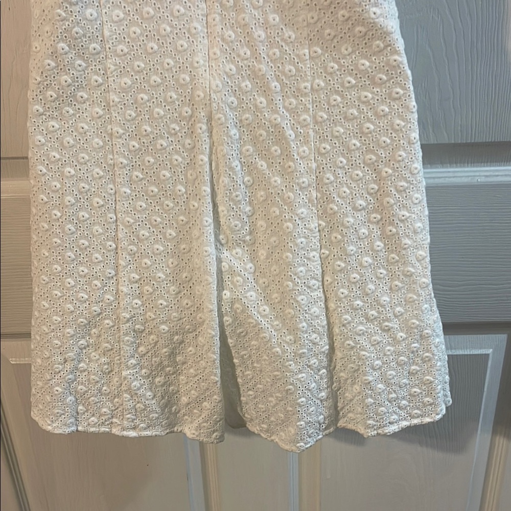 Miss Me White Ruffled Jumpsuit - Picture 6 of 9